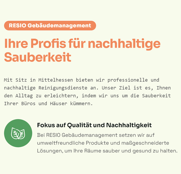Sauberkeit in 35415 Pohlheim